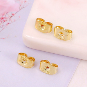 Pendientes de plata S925 con forma de mariposa para mujer, accesorios pequeños para pendientes, uso diario, paquete de 100 - Product Image 2