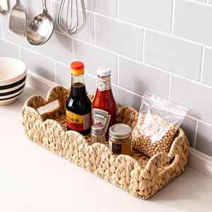 Panier à pain tissé Bobai rectangulaire avec poignée, panier de rangement pour la cuisine - Product Image 2