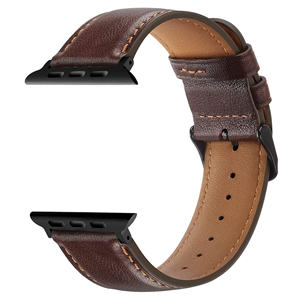 <span class=keywords><strong>Bracelet</strong></span> de montre en cuir véritable de haute qualité RYB pour <span class=keywords><strong>Apple</strong></span> <span class=keywords><strong>Watch</strong></span>, <span class=keywords><strong>bracelet</strong></span> de luxe 49 mm 46 mm 45 mm 44 mm 42 mm 41 mm 40 mm 38 mm - Product Image 2