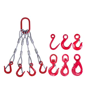 起重钢丝绳吊索机用重型一二三四腿吊索钢丝绳