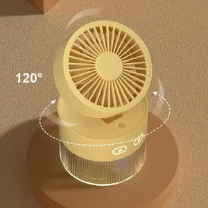 2024 nuevo Personal refrigeración por agua Usb recargable acondicionador portátil Mini aire acondicionado Mesa enfriador <span class=keywords><strong>Coller</strong></span> ventilador con batería - Product Image 5