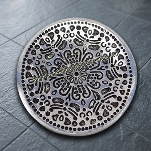 Magnifique Assiette Écologique en Métal pour Cendres d'Encens Bouddhiste, Motif Gravé, Idéale pour la Relaxation, la Méditation, le Yoga et la Décoration Intérieure - Product Image 2