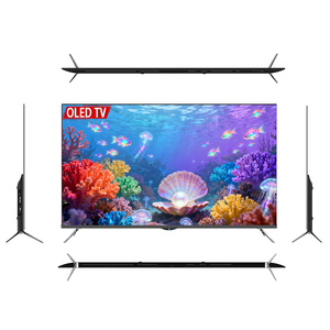 ทีวี OLED รุ่นใหม่ ขายดี เหมาะสำหรับใช้ในบ้าน สมาร์ททีวี ลำโพงในตัว แบบตั้งพื้นคู่ ขนาด 55 นิ้ว 65 นิ้ว ทีวีสมาร์ททีวี ลดราคา - Product Image 1