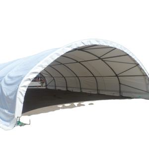 Carpa de cúpula grande con marco de metal de estilo de diseño industrial con armazón de techo de construcción de acero para almacén y aplicación de contenedores de envío - Product Image 3