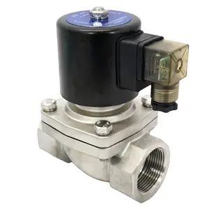 Air water oil Z101 Stainless Steel 12V 24V 24v 220v 110v ac dc 2/2 Way 3/8 1/4 inch Diaphragm Normally Closed NC Solenoid Valve