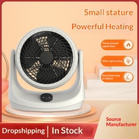 Mini-chauffage de bureau PTC haute puissance 500-1000W, ventilateur d'air chaud pour dortoir et usage domestique