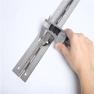 Acero inoxidable largo 316 Hardware impermeable Aparador para exteriores Camión marino Puerta de Granero Muebles Gabinete Bisagras continuas de piano - Product Image 5