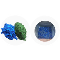 Poudre de colorant de ciment de couleur verte