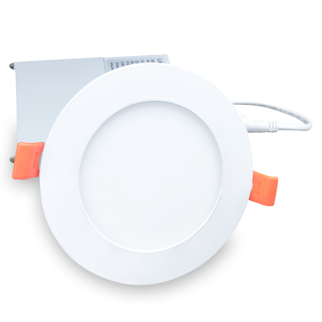 Shenzhen Technology 3cct 5cct 9W 12w Triac Dimmable 0-10V LED Panel Light Small Round Led Panel Light