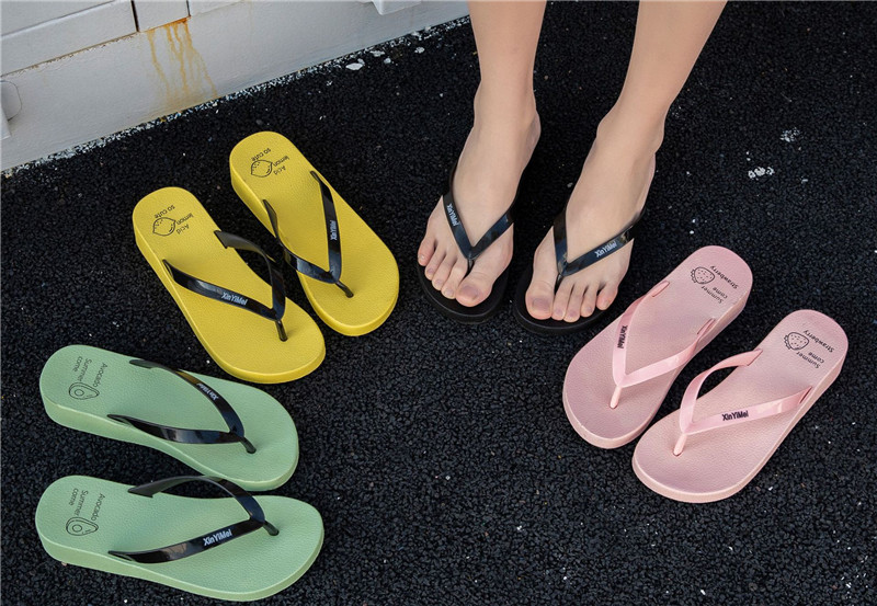 Custom Thong Flip Flops Slippers Women Fashion Slippers Summer Beach Shoes