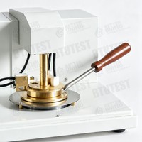 Testeur de point d'éclair à coupelle fermée entièrement automatique, normes ASTM D93 et ISO 2719, écran tactile 8 pouces, modes d'allumage doubles