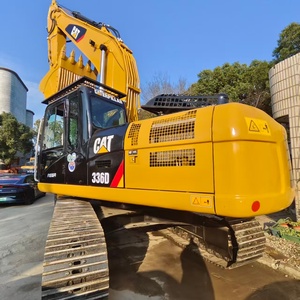 Excavatrice sur chenilles hydraulique d'occasion Série 336D 36 tonnes 208 kW Moteur Caterpillar avec pompe à engrenages et composants de roulement d'origine - Product Image 3