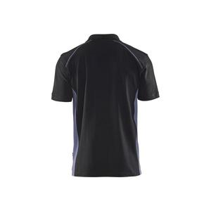 BLAKLADER-Polo XXXL 332410509994 Noir/Gris-T-SHIRTS ET POLO DE TRAVAIL EAN 7330509396681 - Product Image 2