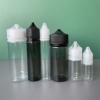 Flacons compte-gouttes en plastique faciles à presser de 10 ml, 15 ml, 30 ml, 50 ml, 60 ml, 80 ml, 100 ml, 120 ml, impression couleur personnalisée, flacons liquides en PET