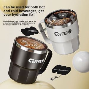 20oz Stainless Steel Car Cup <b>Double</b> <b>Wall</b> Insulated Tumbler Portable Thermal Cup for Vehicle and Outdoor Use Popular Gift - Product Image 1
