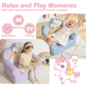 Canapé-lit <span class=keywords><strong>pour</strong></span> bébé en mousse à mémoire de forme, personnalisable en gros, <span class=keywords><strong>pour</strong></span> la lecture, la sieste, confortable, avec des motifs de dessins animés, <span class=keywords><strong>pour</strong></span> les enfants - Product Image 4