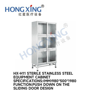 Gabinete de Medicamentos de Acero Inoxidable Hongxing HX-H11, Almacenamiento Médico, Gabinete para Equipo Dental y Clínico - Product Image 4