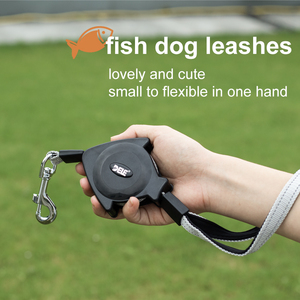 Einziehbare Hunde leine Reflektierende starke Nylon band Hände frei tragbare und leichte Leine mit Armband - Product Image 4