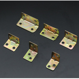 Corner Brace 25X18X8Mm 0.7Mm Thick Cold Rolled Steel Right Angle Bracket For Furniture Installation - Product Image 5