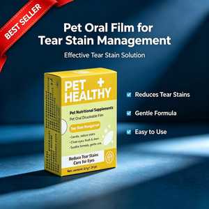 Película Oral Disoluble para Mascotas, Cuidado de las Manchas de Lágrimas, Suplemento para la Salud Ocular de Perros y Gatos - Product Image 3