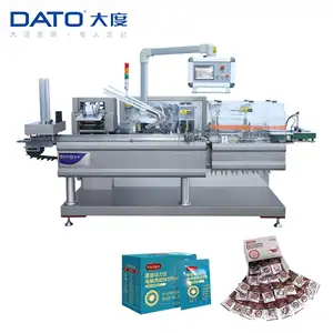 Automatic Small Green Tea Bags Granule Salt Stick Sachet Wrap Around Carton Box Making Packing Machine