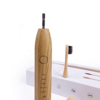 Têtes de brosse électriques remplaçables zéro déchet brosse à dents en bois écologique naturel 360 degrés nettoyage brosse à dents en bambou