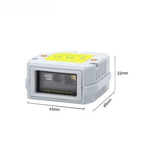Puerto serie RS232 bidimensional (10V - 48V) PLC <span class=keywords><strong>IO</strong></span> + 24V Fuente de alimentación Módulo de escáner de código fijo integrado Lector de código de barras en stock - Product Image 1