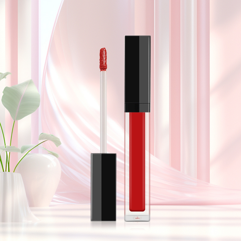 OEM Bulk Custom Logo Lip Make up Waterproof Red Lipgloss Wholesale Private Label Vegan Matte Lip Gloss