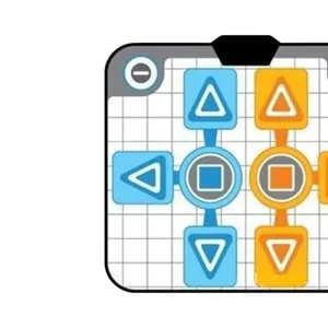 Pour <span class=keywords><strong>Nintendo</strong></span> Wii accessoires couverture de danse Portable antidérapant EVA Double personne tapis de danse pour Console de jeu - Product Image 5