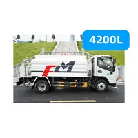FULONGMA 4200L belediye hizmeti mini su tankeri kamyonu endonezya için