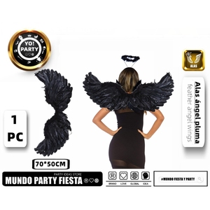 Ali d'angelo Costume misura 70x50cm per Halloween e Cosplay-40623 - Product Image 1