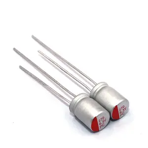 Condensadores electrolitos de aluminio sólido, ODM/OEM, 6,3 voltios, 270 MFD, DIP, 6,3 V, 270UF, venta al por mayor de fábrica