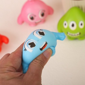 Juguete antiestrés de monstruo blandito TPE para niños, juguetes relajantes unisex para bebés - Product Image 2