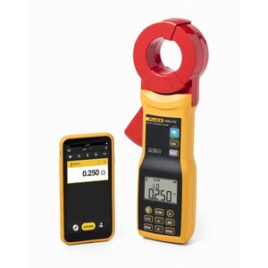 Fluke 1630-2 FC Earth Ground <b>Clamp</b> 600V CAT III Resistance Measurement LCD Display - Product Image 2