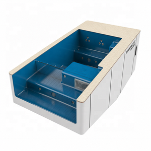 <span class=keywords><strong>Piscine</strong></span> modulaire de 40 pieds avec système d'assainissement intégré, <span class=keywords><strong>pompe</strong></span> à vitesse variable, coin spa et zone de baignade peu profonde pour configurations de site personnalisées - Product Image 5