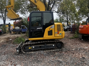 Miniexcavadora Komatsu PC70 usada, 7 toneladas, oruga compacta, eficiente, duradera, segura, bomba de motor, engranaje de Motor, componentes de núcleo de Caterpillar - Product Image 4