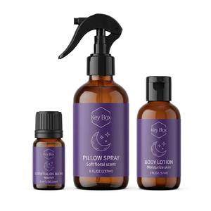Set <span class=keywords><strong>de</strong></span> Bienestar 3 en 1 <span class=keywords><strong>de</strong></span> Marca Privada: Spray para Almohadas con Aceites Esenciales y Loción Corporal, Fabricación ODM - Product Image 2