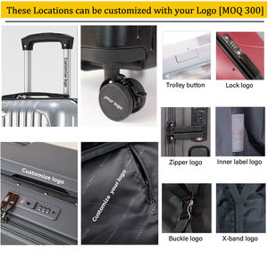 <span class=keywords><strong>Maleta</strong></span> de Viaje MGB Personalizada de Fábrica, Pequeña, para Debajo del Asiento, de 16 Pulgadas, con Ruedas Giratorias, Color Rojo, para Negocios - Product Image 4