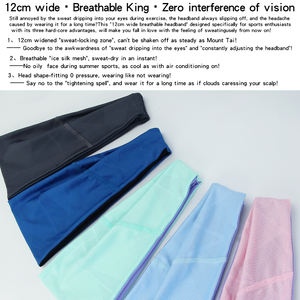 Bandeaux de sport à séchage rapide pour femmes et hommes, idéaux pour le basketball et le football, avec logo personnalisé, vente en gros - Product Image 4