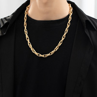 Collier Monaco pour femme en alliage de zinc plaqué or 14 carats avec fermoir diamant et diamants incrustés, idéal pour les voyages