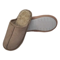 Chaussures compensées pour femme en fourrure douce et moelleuse, à bout fermé, respirantes, avec semelle extérieure en TPR rehaussante, collection automne/hiver