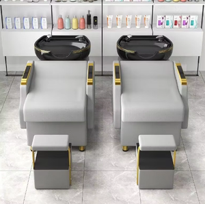 Beauty Hot Sale Back Washing Unit Salon Furniture Beauty Hair Salon Shampoo <b>Bed</b> From China Supplier - Product Image 3
