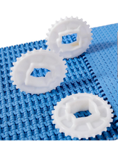 Courroies de transmission de haute qualité de type usinage de Sprocket-HS-4000APOM fendu 76T