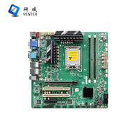 Placa Base Industrial Intel LGA1700 para Escritorio, Compatible con Procesadores I3/I5/I7/I9 de 12ª/13ª/14ª Generación, ATX, DDR4, SATA, Doble LAN, 6 COM, Win10/11, Linux