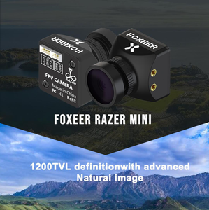 Cámara Original Foxeer Mini V3 1200TVL 4:3 PAL 0.01Lux con Mayor Campo de Visión para Carreras de Drones, Fotografía Aérea HD de Largo Alcance y Gran Angular - Product Image 6
