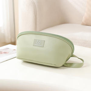 Custom Logo Waterproof Pu <b>Leather</b> Clutch Put <b>Underwear</b> Makeup Cosmetic Bag |Everyday Organization - Product Image 1