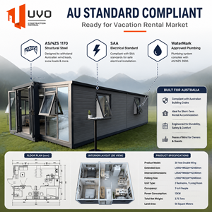 Casa Container Espandibile UVO 30FT: Lussuoso Eco-Retreat di 56mq |   270 °   Villa Resort con Vista Panoramica per il Mercato Australiano - Product Image 4