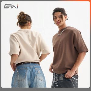 Fabricantes de ropa de camisetas de algodón 100% Camiseta personalizada Camisetas de hombre de calidad de gran tamaño - Product Image 5