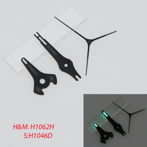 Manecillas de Reloj con Diseño de Avión Súper Luminosas Verdes, Compatibles con Movimientos NH34, NH35, NH36, Repuestos para Relojes de Pulsera - Product Image 3