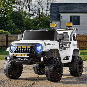 Xe ô tô điện trẻ em điều khiển từ xa, 4 bánh, dành cho bé trai và bé gái từ 1-6 tuổi, có thể ngồi lái, kiểu xe địa hình - Product Image 2